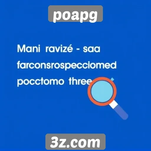 Dicas para otimizar a experiência no site poapg